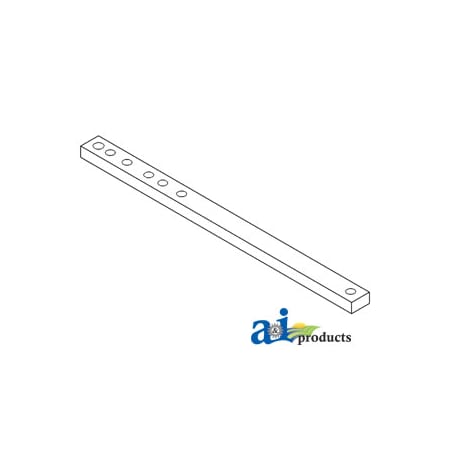 A & I Products Drawbar w/o Offset, Straight 45" x2.5" x1.5" A-R80842SPL